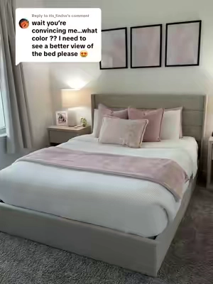 Replying to @tts_findss more info on my storage bed frame!!🫶🏼 also 🔗 in my amazon storefront! #apartment #bedroomdesign #bedframe #storagebed #smallspaceliving 