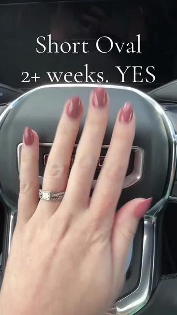I’m not paying $60+ every 2 weeks when I can literally reuse these #shortovalnails #fallnails #glamneticnails #fyp #pressonnails 