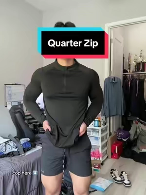 so comfy #quarterzip #Running #gymfit #gym #spotlightfinds 