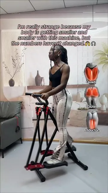 This space walker gives you that walking-on-air feeling while sculpting your glutes, core, and thighs.#homeworkout #homespacewalk #fitness #stepper #spacewalker 