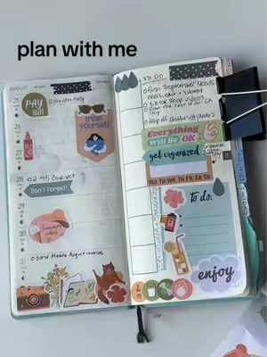 let’s plan this week in my hobonichi weeks!  #plannertok #planner #plannerstickers #planwithme #hobonichi 