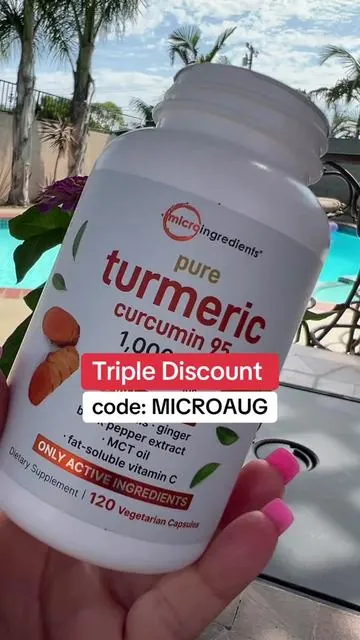 The @Micro Ingredients Turmeric Veggie Capsules Family 2 Pack delivers premium turmeric root extract in an easy-to-take capsule form, crafted to support daily wellness for the whole family. Each capsule contains high-quality turmeric with naturally occurring curcumin, known for its antioxidant and balancing properties. Made with clean, plant-based ingredients, these capsules are vegan, non-GMO, and free from fillers, preservatives, and artificial additives. With the family 2 pack, you’ll have a convenient, long-lasting supply to help keep wellness simple, natural, and consistent. #MicroIngredients #TurmericCapsules #familywellness #TikTokShopCreatorPicks #TikTokShopLaborDaySale Final Price / Shipping / Coupons / Discounts may differ based on your TikTok account, available coupons, and current promotions. Always refer to product listing for up-to-date offers.