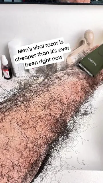 VikingStarLume Shave：Shave with the Smoothness of Norse Star-Hardened Blades, Edge by Rune-Shine Edge#manscaped #manspot #bodytrimmer #whymanshave #manshave #tiktokshop #tiktokmakemebuyit #TikTokShopLaborDaySale