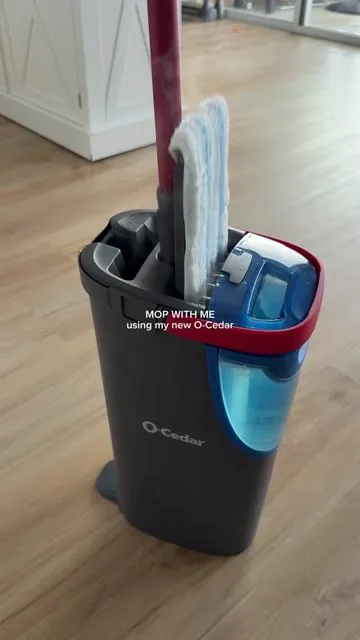 POV: you finally found a mop that actually makes cleaning EASY 😍✨ O-Cedar really ate with this one!! #tiktokshopcreatorpicks #cleaningtiktok #ocedar #momhacks #fyp 