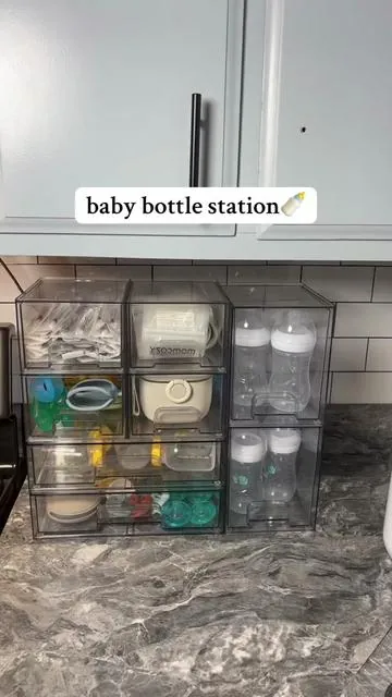 the only thing keeping me sane with a 2 week old baby!! 🍼 #babyproducts #organization #storage #storagehacks 