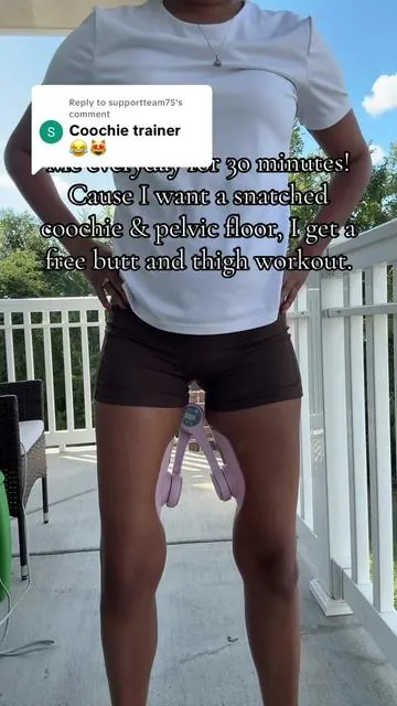 Replying to @supportteam75 Looking to hit your fitness goals from the comfort of home? The Thighs Master might be just what you need!! #thighworkout #thighmaster #innerthigh #innerthighexercise #legs