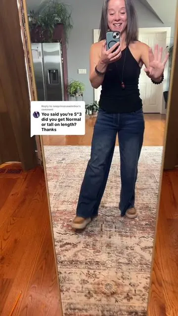 Replying to @noeprinsesaadedios These Halara wide leg stretchy jeans are what I call the dream jeans. No zipper, no button, no restrictions — just pure comfort. They feel like lounge pants but look like real jeans, flattering on every body type. The wide leg fit gives you that trendy, relaxed look while the super stretchy fabric keeps you comfortable all day. Perfect for anyone who wants effortless style without sacrificing comfort. Prices are subject to change. Results may vary. #WideLegJeans #HalaraJeans #StretchyJeans  #MomJeans  @Halara 