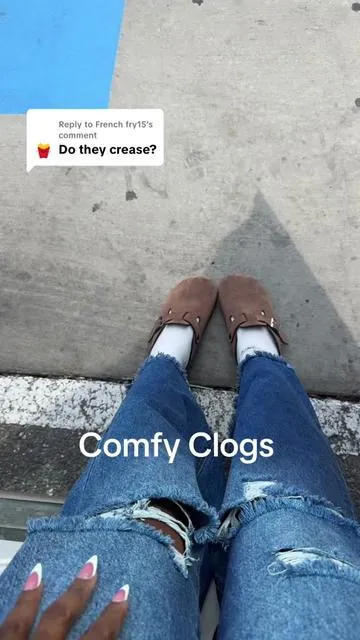 Replying to @French fry15 #clogs #womenclogs #potatoshoes 