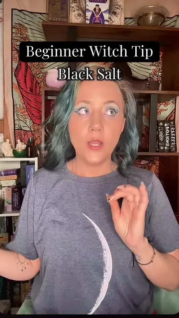 Making your own black salt is easier than you think. ✨ All you need is sea salt, ashes, herbs, charcoal, and even red brick dust if you want to boost home protection. This is one of the most powerful tools for warding, banishing, and keeping your space safe. #BlackSaltMagic #WitchTips #ProtectionMagic #WitchTok #Banishing 