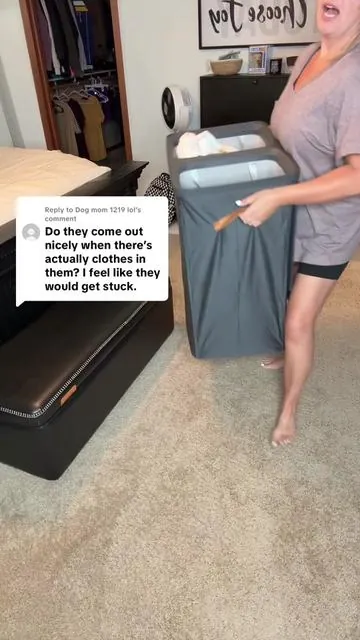 Replying to @Dog mom 1219 lol they work just as good! Everything from this seller is great quality!! #laundrybasket #organization #laundry #tiktokshopcreatorpicks 