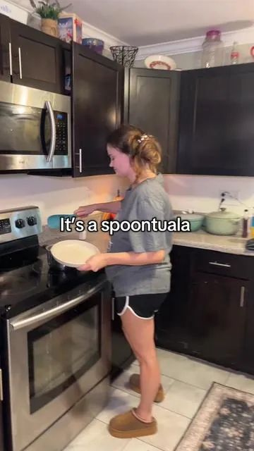If you love to cook this a great addition to your kitchen tools. This cooking spoon/spatula is so pretty and works so well it’s also a great deal  ##Spatula##CookingGadget
