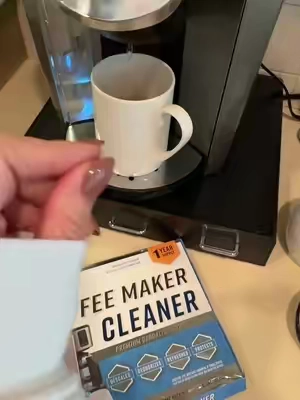 Our coffee is way too important!! Bacteria, mold and yeast thrive in coffee machines and you have to clean it regularly to prevent that build up and growth. This one year supply of cleaning tablets from @USEACTIVE deep cleans the internal parts to give you a smooth running coffee machine and safe, clean coffee every day! #coffeemachine #coffeetiktok #kitchencleaning #CleanTok #kitchenmusthaves 