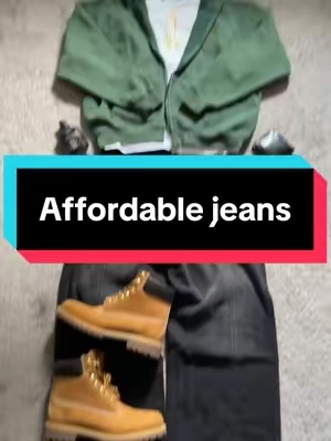 Affordable wide leg jeans that are actually baggy #baggyjeans #jeans #baggyclothes #streetwear #outfitinspo 