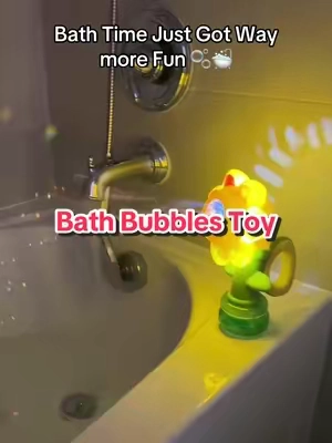 I swear this little thing turned bath time into play time 😂 #bathtime #bubblebath #toysforkids #TikTokShopLaborDaySale #toys 