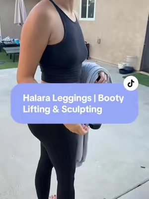 @Halara_official made leggings that actually sculpt + lift without padding. Buttery soft, squat-proof, and comfy enough to live in. #leggings #halaraleggings #leggingsoftiktok #tiktokshopcreatorpicks #buttlifting 