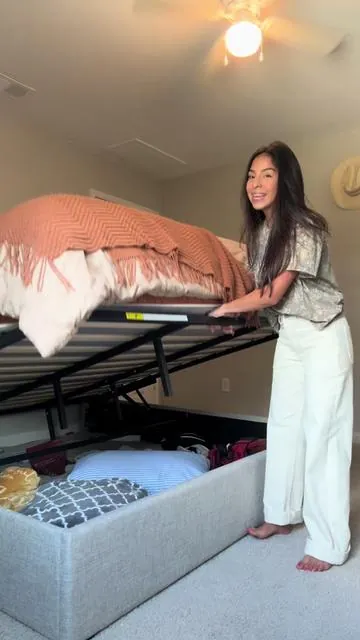 don’t worry, I’m gonna organize it soon 🫡  #momsoftiktok #bedroomdecor #momof2 #sahmsoftiktok #bedframe 