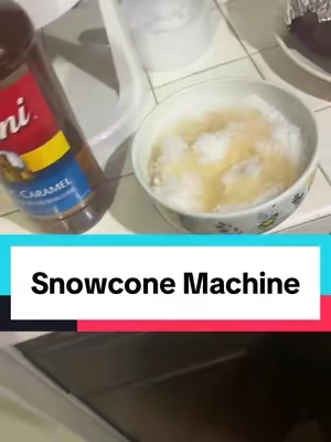 this was honestly so worth the purchase! It comes out sooooo good! I wanna try freezing a coke and shaving it up to see how it would turn out. Should I record it? #iceshaver #snowconemachine #snowcones #tiktokmademebuyit 