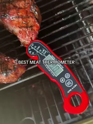 My husband and my dad were so happy when I got them this meat thermometer because it’s so accurate and very convenient to use!!!! They use it all the time and so do I! 👏🏼 🥩#meatthermometer #grillingessentials #husbandgift #giftformen #grilltok 