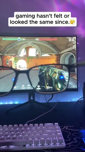 Different gaming experience#fyp #videowave #eyewearfashion #bluelightglasses #zenottic 