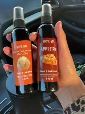These are my favorite scents yet! #fal #fallscents #carspray #car #airfreshener @Scent Szn 