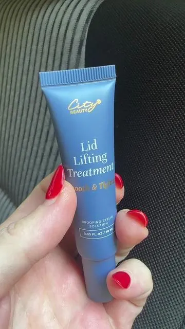 CITY BEAUTY LID FIRMING TREATMENT For drooping or sagging eyelids #eyelid #droopingeyelids #tiktokshopcreatorpicks #antiaging #citibeauty