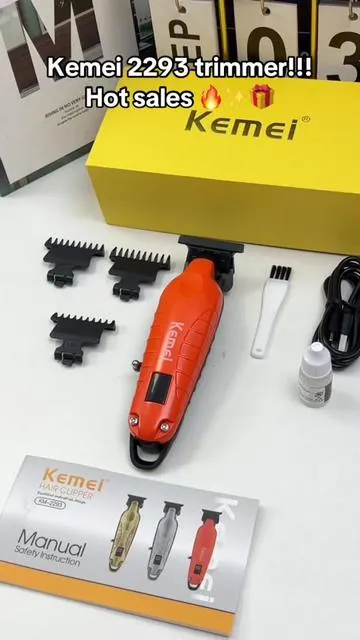 Barbers love it. Beginners need it. And you can own it for under $20— meet the Kemei 2293! 🔥 #Bargain #Hair #Barber #Tools #Kemei #Professional #creatorsearchinsights  #creatorsearchinsights #grooming #giftideas #tiktokshopblackfriday #tiktokshopcybermonday  #barberlife #kemei #kemeihairclipper #kemei2293 #tiktokshoprestock #spotlightfinds #foryo #barber #trimmer 