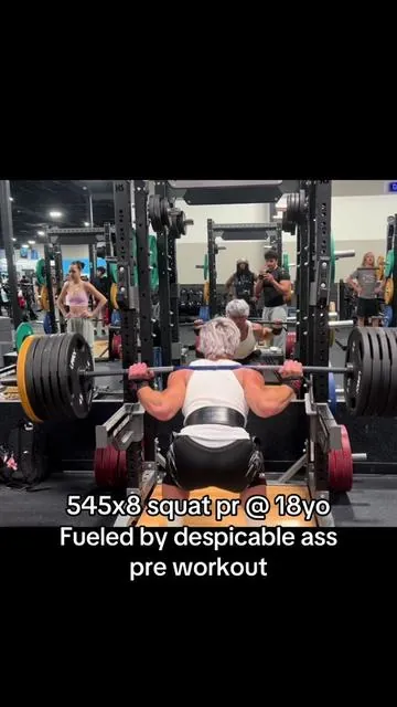 only split half a scoop with kg and still hit a pr #fyp #gym 