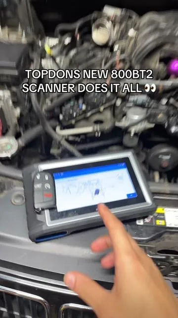 Topdons really changing the game with these scan tools their new 800bt2 is one of my top picks now! #mechanic #tool #topdon #obd2scanner 