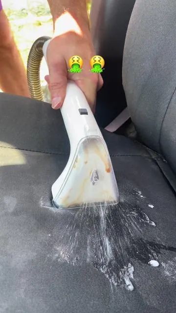 My seats and rugs have never been this clean  #carpetcleaner #seatcleaning #carcleaning #rugcleaning #couchcleaning 