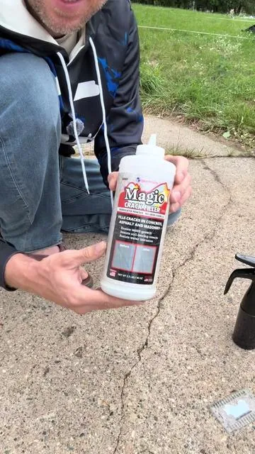 #concrete #diy #fyp #asphalt #driveway 