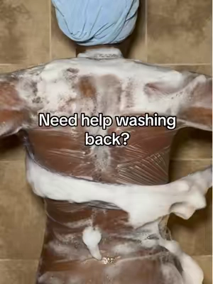 If you need help scrubbing your back, add this African Exfoliating Net Sponge to your shower routine! Leaves your skin so smooth and soft!  #africannetsponge #showertok #skincare #exfoliation #hygiene 