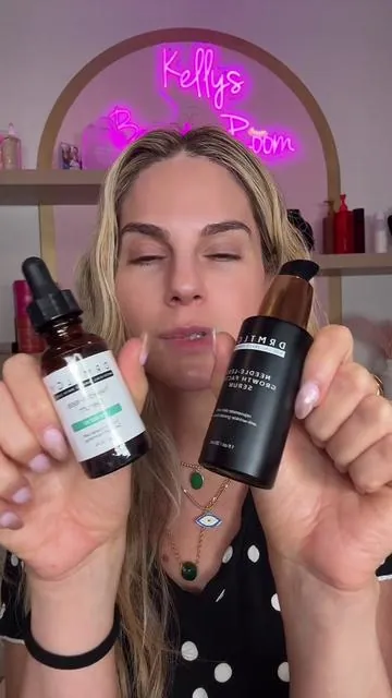 These 2 products together are insane!!!! If u told me 2 weeks ago how much my skin would change I would have never believed you. The new needleless serum with growth factors is clinically proven to be more effective than a very popular $295 serum. It’s crazy!!! @DRMTLGY #serum #growthfactors #antiaging #drmtlgy #tiktokshopcreatorpicks 