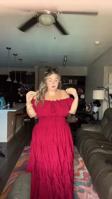 A NEW FAVE 🔥💃😍🤏 #plussize #plussizefashion #plussizedress 