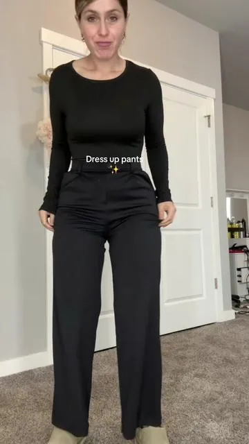 Estos dress up pants son justo lo que estaba esperando 😍❤️‍🔥. . . . #fyp #dressup #ootd #grwm #viral 