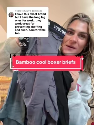 Replying to @Skyy I didn't even know that @BAMBOOCOOL offered the boxer briefs and a longer version! #bamboocool #mensunderwear #boxerbrief #coolingboxers #tiktokshopcreatorpicks 