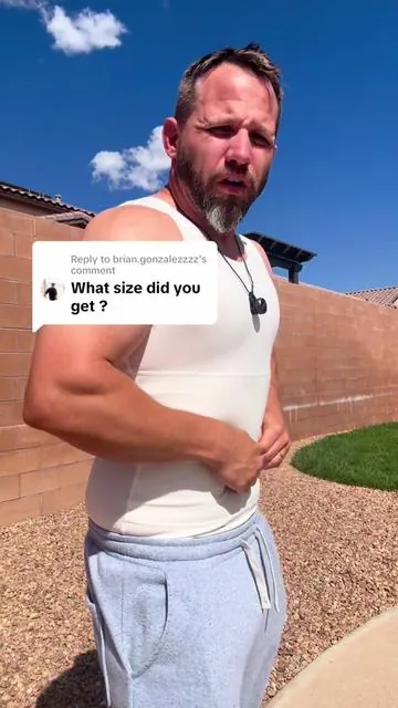 Replying to @brian.gonzalezzzz #compression #tanktops #mens #menswearfashion #shapewear @Nebility MENS 