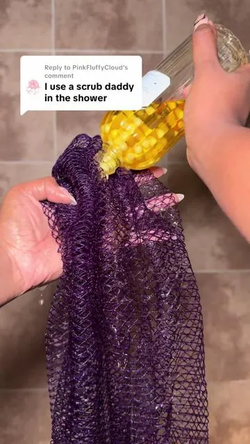 Replying to @PinkFluffyCloud does that hurt? 🫣 Get an African Net Sponge honey. The 4 pack will last you years. Leaves your skin so soft! If you need help scrubbing your back, add this African Exfoliating Net Sponge to your shower routine! #africannetsponge #showertok #skincare #bodycareroutine #hygiene