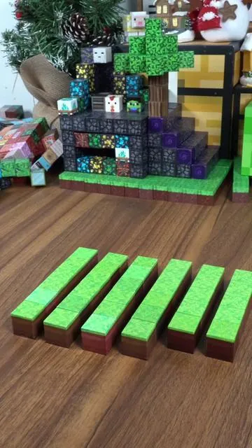 The magnetic design keeps kids more engaged while playing.#buildingblocks #gifts #magneticblocks #toysforkids 