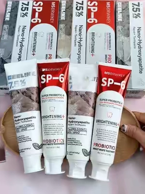 CEELIKE Red SP-6 Super Probiotic Toothpaste & Hydroxyapatite Toothpaste Set - Repairs Teeth, Freshens Breath, and Enhances Oral#US #fyp #foryou #tiktokshop #tiktokmademebuyit #toothpaste #sp6 #cleangumsandteeth #fyp #ceelikenanohydroxyapatite #toothpaste #fypシ #hydroxyapatitetoothpaste #nanohydroxyapatite #hydroxyapatite #oralcare #oralhealth #TikTokShop #teethstrengthening #foryoupage❤️❤️
