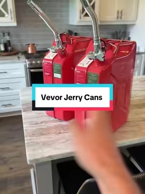 VEVOR Jerry Cans #jerrycan #fuelcan #gascan #gasoline #vevor 