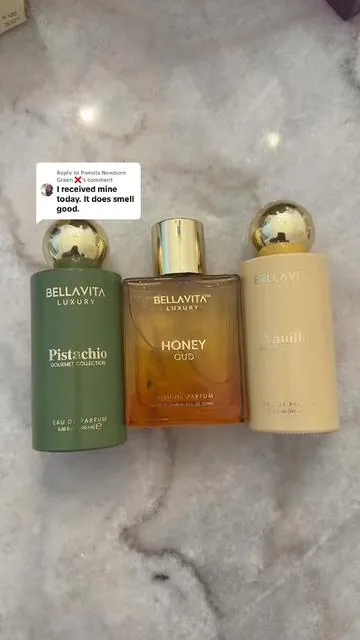 Replying to @Pamela Newburn Green ❌ Yes, it does. Try it out with Honey Oud & Vanilla. Thank me later lol #bellavita #honeyoud #pistachio #viralontiktokshop  #superbrandclub 