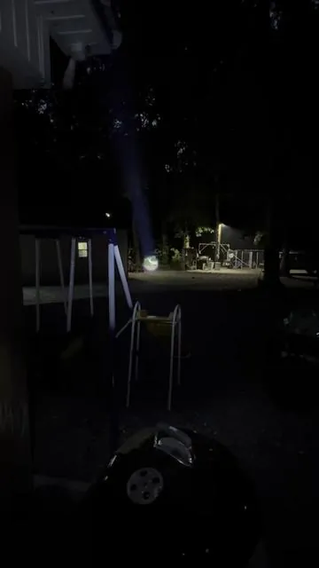 Powerful headlamp #hunting #outdoors #light #bright #fypシ゚viral 