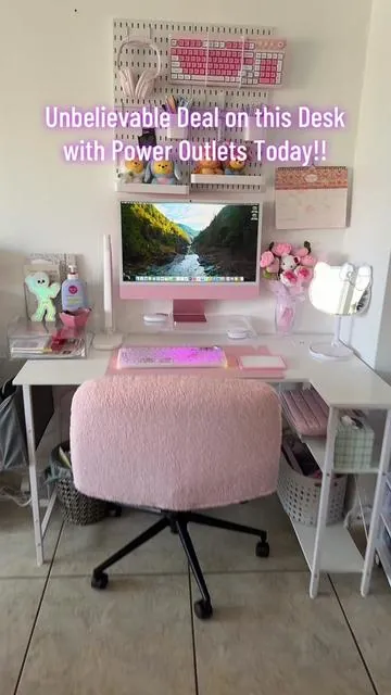 #desk #computerdesk #gamingdesk #whdesk #wfhdesksetup 