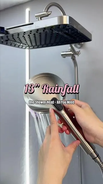 One Shower Head = All You Need #videowave #shower #showertiktok #bathroomdecor  #bathroom #bathroomremodel #bathroomdesign  #hotelroom #homestyle #cleantok #cleantiktok #washing  #foryou #fypage #cleaning #bodycare #life #share #lifestyle  #healthy #homeproject #foru #lifeisgood #lifeathome