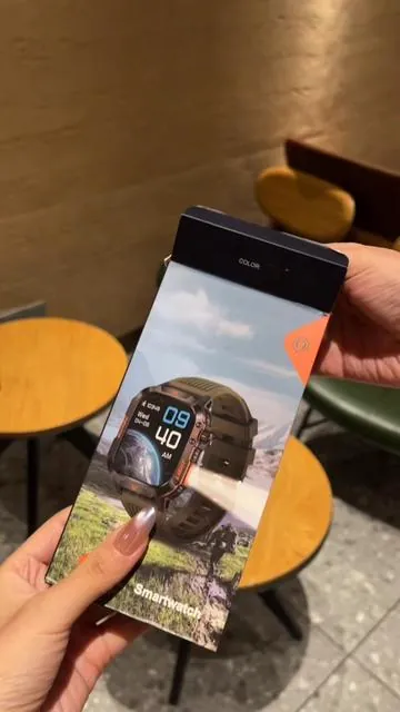 I really regret not buying it earlier 🥹  to give my dear husband ❤️✨⌚ This Smart watch has to be a top #smartwatch with a #LEDLight !!! Works with #IOS and #android and has so many cool features at an awesome price 😜 #smartwatchformen 