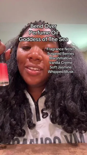 #goddessofthesea #bendover #perfumeoil #smellgood #tiktokshopcreatorpicks 
