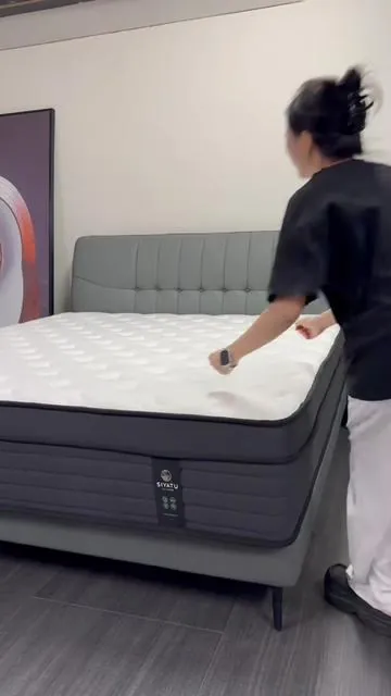 To bring you comfortable sleep #hybrid #mattress #tiktokshop #memoryfoam #homegoods 