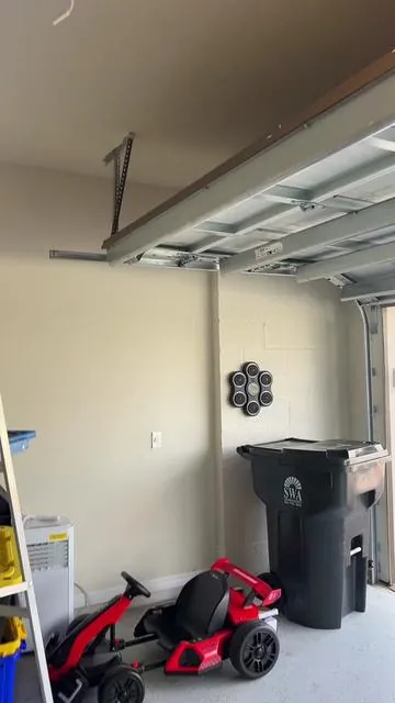 This myq video security camera comes with magnetic attachments so you can attach it to any metal surface @myQ Smart Home & Garage #myqsecuritycamera #mycamera #myq #securitycamera #homeimprovement 