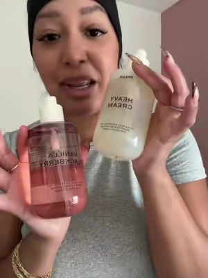 Omggg this duo smells like dessert!!! @Phlur Fragrances #phlurvanillablackberry #vanillablackberry #phlurfragrance #phlurheavycream #phlurbodymist 