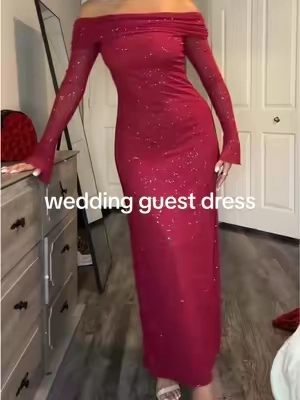 This dress is the one #weddingguestdress #weddingattire #weddingtok #weddingdress ##weddingguestdresses